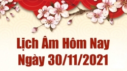 Lịch âm 30/11, Xem âm lịch hôm nay Thứ Ba ngày 30/11/2021 tốt hay xấu?