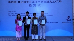 Nhật Bản trao Giải thưởng Inoue Yasushi cho các nhà nghiên cứu văn học của Việt Nam