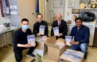 Trung tâm Nghiên cứu Y học Việt – Đức gửi 6.000 ống lấy mẫu bệnh phẩm hỗ trợ thực nghiệm thuốc điều trị Covid-19