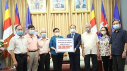 Hỗ trợ nhân dân Campuchia ngăn chặn đại dịch Covid-19