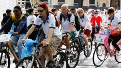 Hành trình xe đạp hữu nghị vì thành phố Hà Nội xanh năm 2020