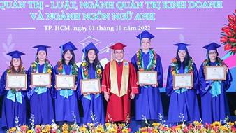 Đại học Luật TP. Hồ Chí Minh: Hơn 96% sinh viên tốt nghiệp loại khá, giỏi, xuất sắc