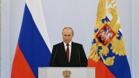 Tổng thống Nga ban hành luật, hoàn tất quá trình sáp nhập 4 vùng lãnh thổ Ukraine
