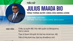 Tiểu sử Tổng thống Sierra Leone Julius Maada Bio