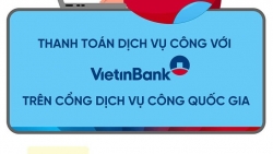 Thanh toán dịch vụ công với Vietinbank trên Cổng Dịch vụ công Quốc gia