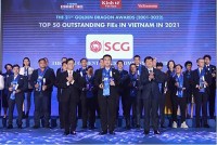 SCG được vinh danh Top 50 doanh nghiệp FDI tiêu biểu tại Việt Nam