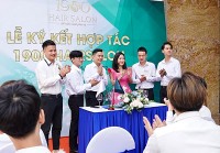 1900 Hair Salon ký kết hợp tác chiến lược với các chuyên gia đầu ngành