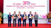 Hành trình 30 năm tự hào của Hội nhà báo tỉnh Thái Nguyên