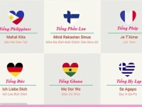 [INFOGRAPHIC] Cách nói lời yêu bằng 50 ngôn ngữ