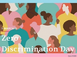 Hỏi đáp về Ngày Quốc tế: Biểu tượng của Ngày Không phân biệt đối xử là gì?