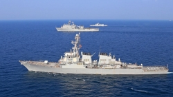 Bị đồn điều tàu khu trục hướng tới bán đảo Crimea, Mỹ phủ nhận