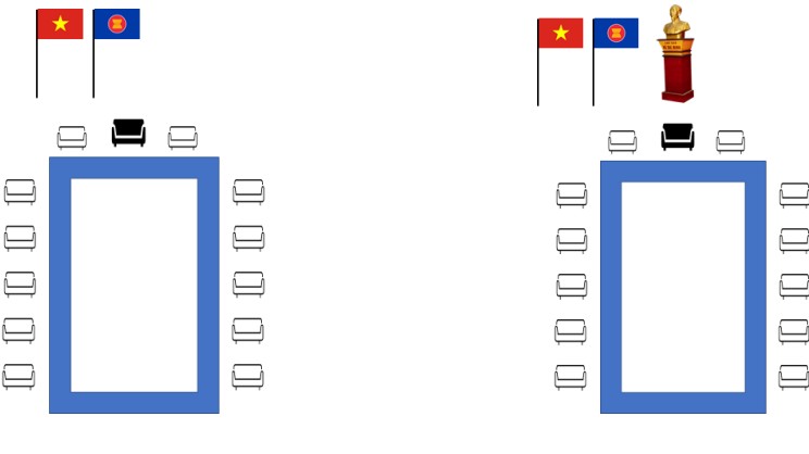 9 hình thức treo cờ ASEAN (phần 1)