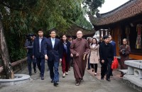 Phó Thủ tướng Vũ Đức Đam kiểm tra công tác chuẩn bị lễ hội Đền Trần, Chùa Hương