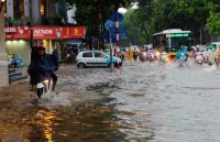 Hồ điều tiết ngầm giúp thoát nước tại 4 điểm úng ngập ở Hà Nội