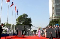 Lễ thượng cờ ASEAN tại TP. Hồ Chí Minh