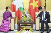 Myanmar coi trọng phát triển quan hệ Đối tác Hợp tác toàn diện với Việt Nam