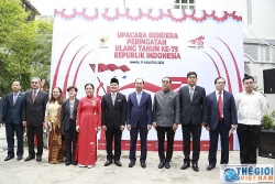 Lễ kỷ niệm 75 năm Quốc khánh nước Cộng hòa Indonesia