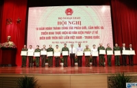 Tổng kết 10 năm hoàn thành công tác phân giới cắm mốc Việt - Trung