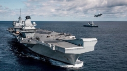 Tàu sân bay HMS Queen Elizabeth mở ra kỷ nguyên mới của không quân Anh ở châu Á-Thái Bình Dương
