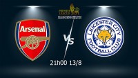 Link xem trực tiếp Arsenal vs Leicester (21h00 ngày 13/8) vòng 2 Ngoại hạng Anh