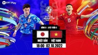 Link xem trực tiếp Việt Nam vs Nhật Bản (18h00 ngày 2/10) vòng bảng Futsal Châu Á 2022