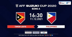 Link xem trực tiếp Timor Leste vs Philippines 16h30 ngày 11/12 AFF Cup 2020