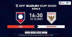 Link xem trực tiếp Lào vs Indonesia AFF Cup 16h30 ngày 12/12