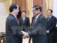 Chủ tịch nước tiếp Phó Thủ tướng, Bộ trưởng Bộ Nội vụ Campuchia