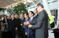 Phó Thủ tướng Vương Đình Huệ thăm Tập đoàn Zurich Airport