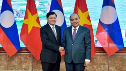 Thủ tướng Lào thăm Việt Nam và đồng chủ trì Kỳ họp lần thứ 43 Ủy ban liên Chính phủ Việt Nam-Lào