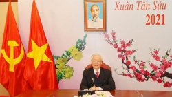Điện đàm giữa Tổng Bí thư, Chủ tịch nước Nguyễn Phú Trọng và Tổng Bí thư, Thủ tướng Lào Thongloun Sisoulith