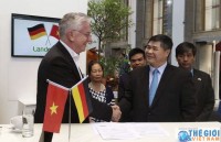 Quả thanh long của Việt Nam tham dự Hội chợ quốc tế tại Berlin