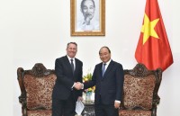 Thủ tướng tiếp Bộ trưởng Thương mại quốc tế Vương quốc Anh và Bắc Ireland
