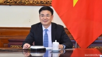 Thứ trưởng Ngoại giao Phạm Quang Hiệu gửi thư chúc mừng Giáo sư Nguyễn Thị Kim Thanh