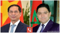 Bộ trưởng Ngoại giao Bùi Thanh Sơn điện đàm với Bộ trưởng Ngoại giao Morocco Nasser Bourita