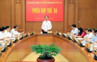 Phiên họp thứ ba Ban Chỉ đạo Cải cách tư pháp Trung ương