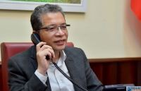 Covid-19: Thứ trưởng Ngoại giao Đặng Minh Khôi điện đàm với Tổng Thư ký Bộ Ngoại giao Algeria