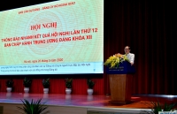 Đảng bộ Bộ Ngoại giao tổ chức hội nghị thông báo nhanh kết quả Hội nghị BCH Trung ương Đảng lần thứ 12