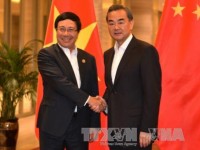 Bộ trưởng Ngoại giao Phạm Bình Minh gặp Bộ trưởng Ngoại giao Trung Quốc Vương Nghị