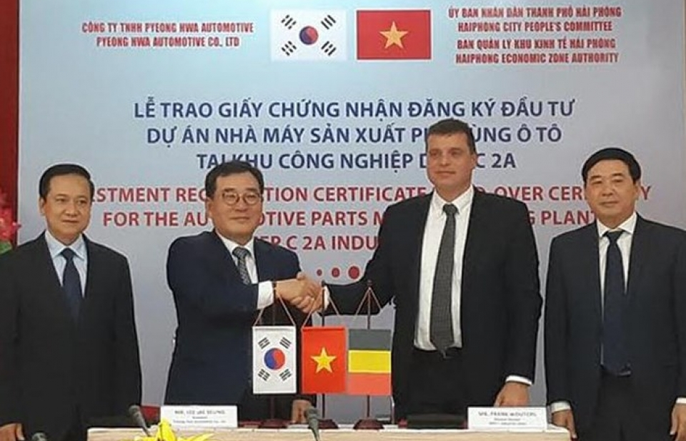 Thêm doanh nghiệp sản xuất phụ tùng ô tô tại Hải Phòng