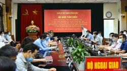 Đảng ủy Bộ Ngoại giao dự Hội nghị trực tuyến học tập và làm theo tư tưởng, đạo đức, phong cách Hồ Chí Minh theo Chỉ thị 05-CT/TW