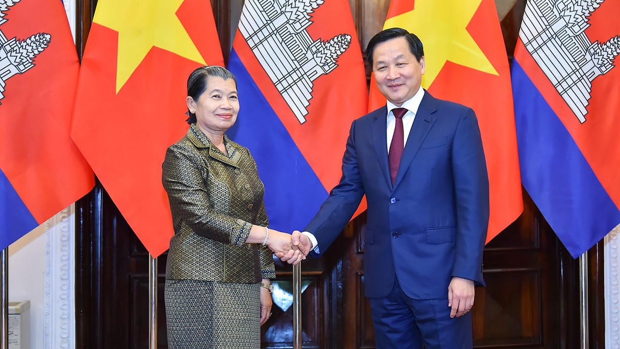 Thúc đẩy quan hệ láng giềng hữu nghị và hợp tác toàn diện Việt Nam-Campuchia
