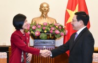 Phó Thủ tướng Phạm Bình Minh tiếp Đại sứ Canada chào từ biệt