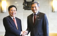 Việt Nam và Singapore thúc đẩy hợp tác song phương