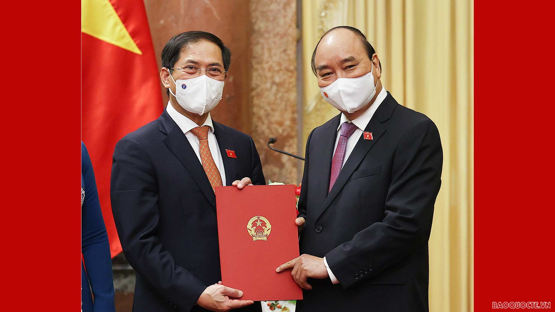 Đồng chí Bùi Thanh Sơn được bổ nhiệm làm Bộ trưởng Bộ Ngoại giao nhiệm kỳ 2021-2026