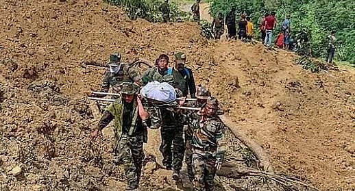 Lở đất ở Ấn Độ: Ít nhất 27 người thiệt mạng, 40 người mất tích