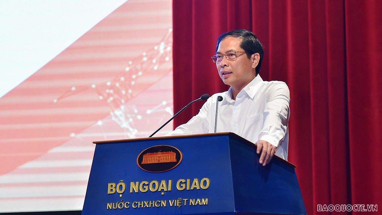 Bộ trưởng Bùi Thanh Sơn: Ngành Ngoại giao cần chủ động ứng phó với các khó khăn, thách thức