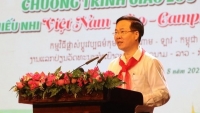 Giao lưu văn hóa thiếu nhi ba nước Việt Nam-Lào-Campuchia năm 2022