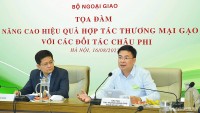 Nâng cao hiệu quả hợp tác thương mại gạo với các đối tác châu Phi