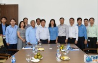 Đoàn Trung ương Liên hiệp Công đoàn Lào trao đổi kinh nghiệm công tác tại Bộ Ngoại giao